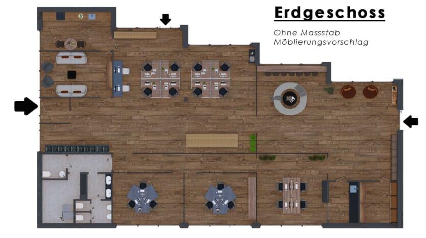 Grundriss Erdgeschoss