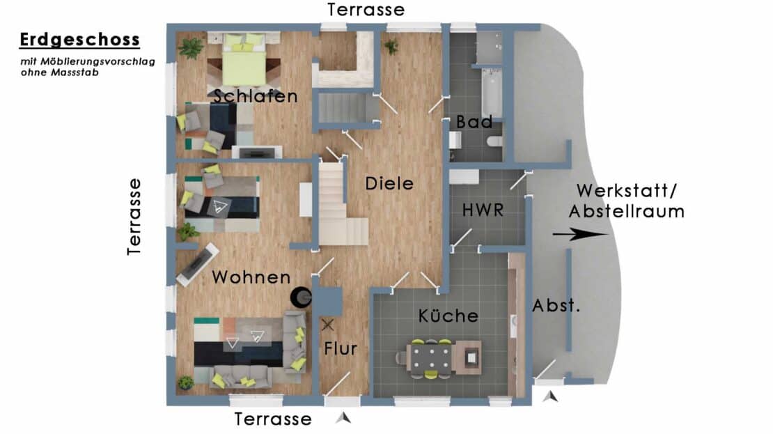 Grundriss EG